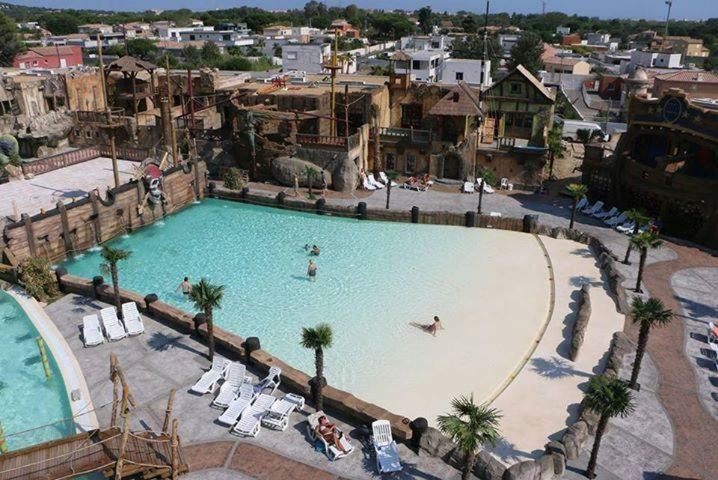 Mobilhome Dans Camping Les Sables D'Or Agde Zewnętrze zdjęcie